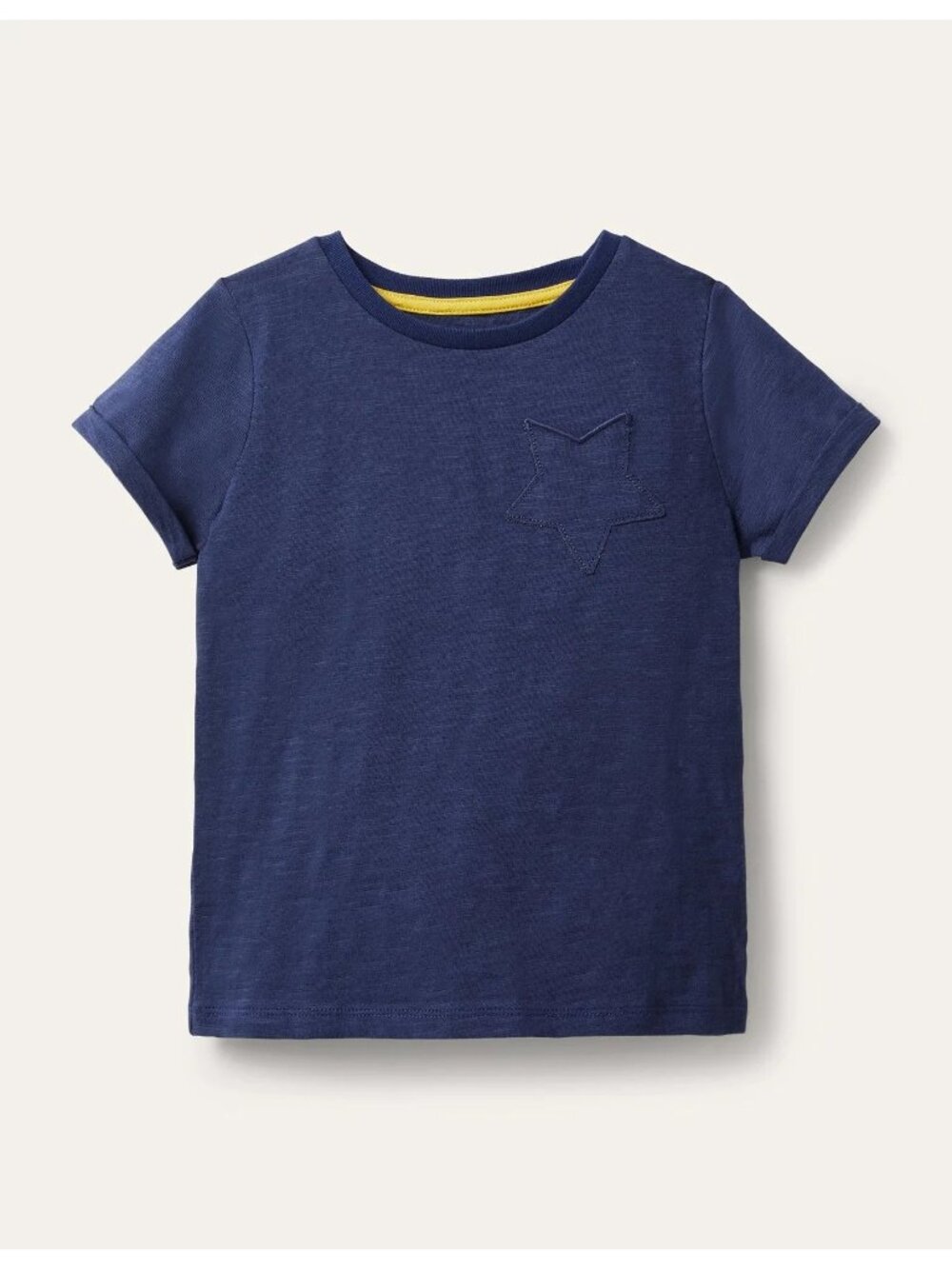 Mini Boden Star Pocket Tee, Size 8/9